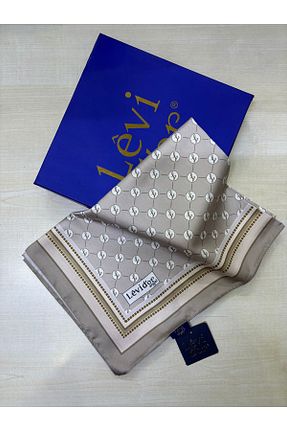 شال قهوه ای زنانه اکریلیک Levidor - کد 889943777