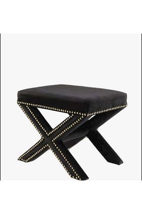 پوف و نیمکت مشکی 55 x 35 Home - کد 889950556