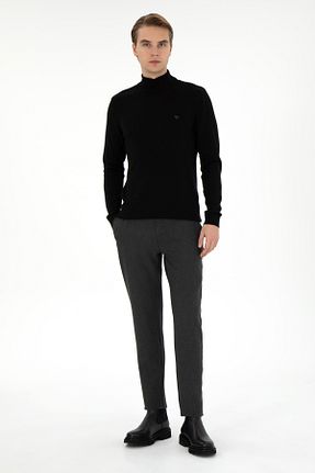 شلوار طوسی مردانه بافتنی U.S. Polo Assn. - کد 889955335
