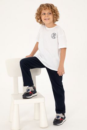 تیشرت سفید بچه گانه اورسایز U.S. Polo Assn. - کد 890690974