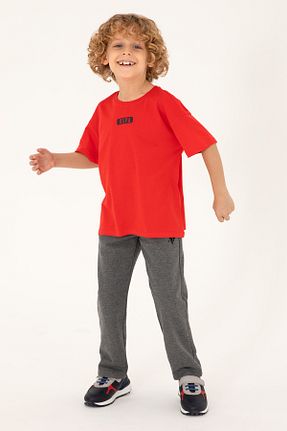 تیشرت قرمز بچه گانه اورسایز U.S. Polo Assn. - کد 890690929