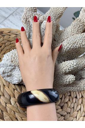 دستبند جواهر بژ زنانه SEDEF TAKI - کد 890709676