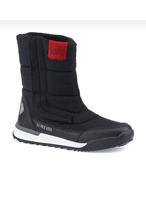 بوت / نیم بوت مشکی زنانه چرم مصنوعی U.S. Polo Assn. - کد 444071248