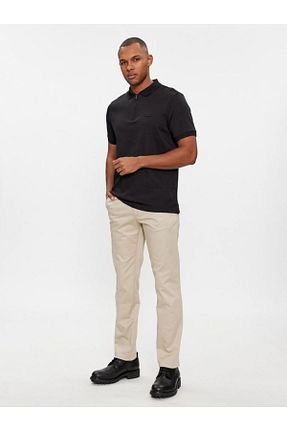 پولوشرت مشکی مردانه پنبه ای Calvin Klein - کد 794238957