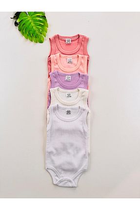 بادی و سرهمی نوزادی رنگی بچه گانه پنبه پلی استر EFU BABY - کد 890746667