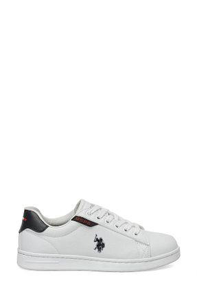 کفش اسنیکر سفید مردانه بند دار U.S. Polo Assn. - کد 854408051
