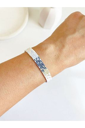 دستبند جواهر آبی زنانه منجق Butik - کد 890052096