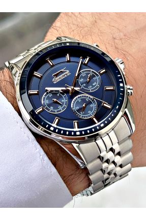 ساعت مچی طوسی مردانه 41-45 میلی متر Slazenger - کد 890089485