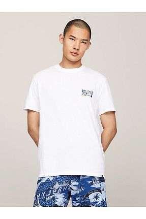 تیشرت طلائی مردانه رگولار Tommy Hilfiger - کد 817426775