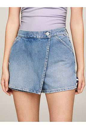 دامن سرمه ای زنانه پارچه Tommy Hilfiger - کد 823717166