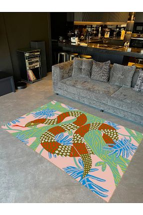 فرش رنگی قابل شستشو Rugs Modern Halı - کد 890094811