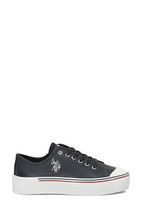 کفش اسنیکر سرمه ای زنانه بند دار U.S. Polo Assn. - کد 844351848
