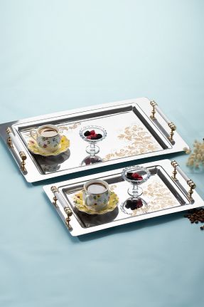 سینی متالیک استیل ضد زنگ Porsima - کد 878904727