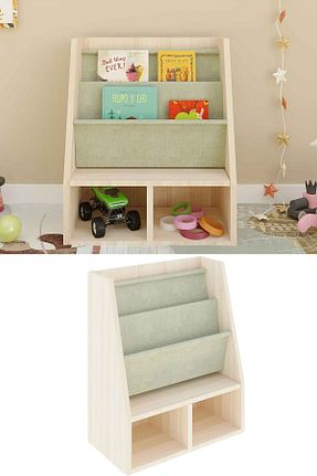 قفسه کتاب سفید 90 سانتی متر Decormet - کد 865010485