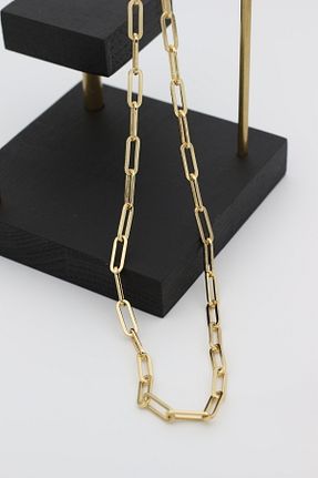 گردنبند استیل ( فولاد ) زرد استیل (فولاد) XUPING JEWELRY - کد 879489691