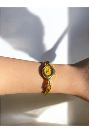 ساعت مچی طلائی زنانه زیر 20 میلی متر Vola Collection - کد 869772156