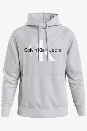 سوئیشرت طوسی مردانه ساده Calvin Klein - کد 816138613