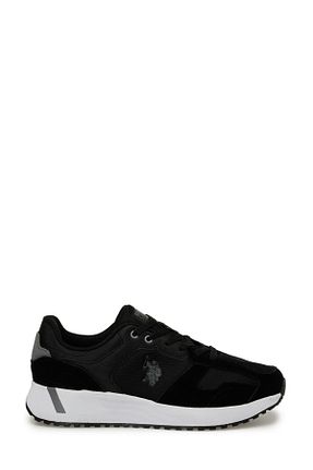 کفش اسنیکر مشکی مردانه بند دار U.S. Polo Assn. - کد 819028395
