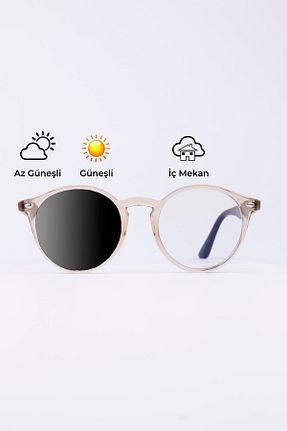 عینک محافظ نور آبی قهوه ای زنانه مات Focus On - کد 334627735