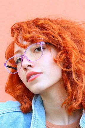 عینک محافظ نور آبی بنفش زنانه مات Focus On Eyewear - کد 64935414