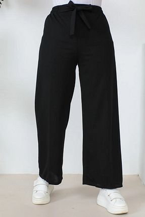 شلوار حجاب مشکی زنانه مخلوط پلی استر İmajButik - کد 740109373