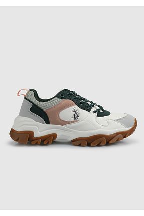 کفش اسنیکر سفید زنانه بند دار U.S. Polo Assn. - کد 853982726