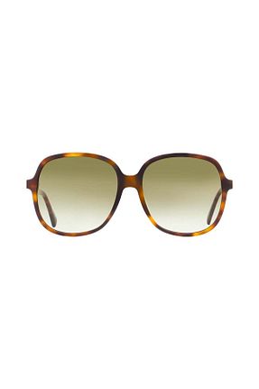 عینک آفتابی قهوه ای زنانه مستطیل Longchamp - کد 776392196