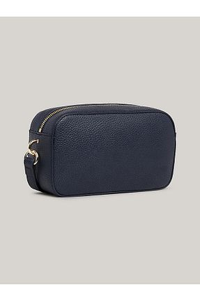 کیف دوشی آبی زنانه چرم خالص Tommy Hilfiger - کد 791077097