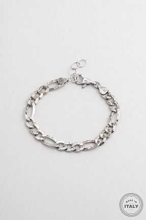 دستبند نقره قرمز مردانه 925 عیار So Chic - کد 888910773