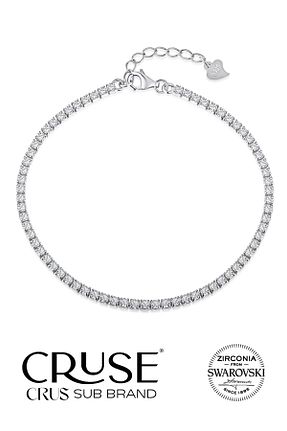 دستبند نقره نباتی زنانه 925 عیار Cruse - کد 867011056