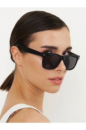 عینک آفتابی مشکی زنانه UV400 STAOOM - کد 659014934