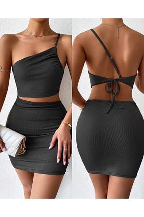 لباس مشکی زنانه لیکرا hipnoz butik - کد 890165085
