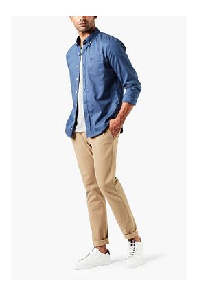شلوار اسپرت بژ مردانه پنبه ای Dockers - کد 9271290
