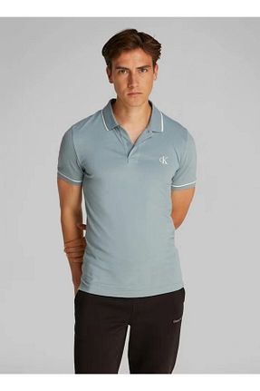 تیشرت آبی مردانه رگولار Calvin Klein - کد 890848032