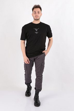شلوار جین طوسی مردانه رگولار Cazador - کد 830148605