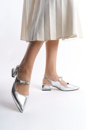 کفش مجلسی زنانه چرم لاکی BARAZİ MODA - کد 890976445