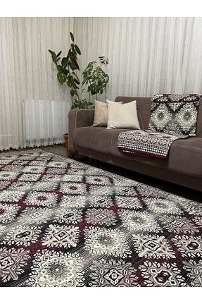 کاور فرش زرشکی پنبه Lıvory - کد 890982556
