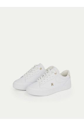کفش اسنیکر سفید زنانه بند دار Tommy Hilfiger - کد 872150596