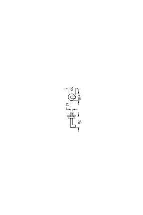 آویز حمام متالیک VitrA - کد 34690483