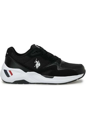 کفش اسنیکر مشکی مردانه بند دار U.S. Polo Assn. - کد 812897495