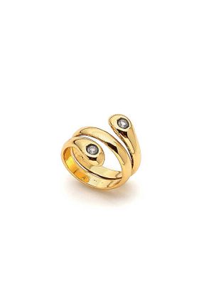 انگشتر جواهر طلائی زنانه سنگ طبیعی Mon Reve - کد 780621960