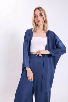 رویه سرمه ای زنانه مخلوط پلی استر Vitrin - کد 744808713