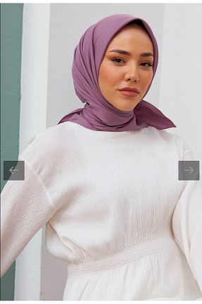 روسری بنفش پلی استر SILKHOME EŞARP - کد 890297396