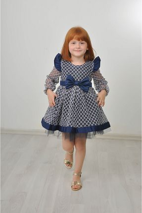 لباس سرمه ای بچه گانه بافتنی Filizdens Kids - کد 788639069