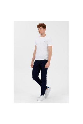 شلوار سرمه ای مردانه پنبه - الاستین U.S. Polo Assn. - کد 679764920