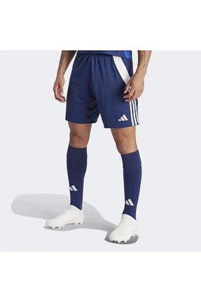 شلوارک و برمودا سرمه ای مردانه رگولار adidas - کد 816733519
