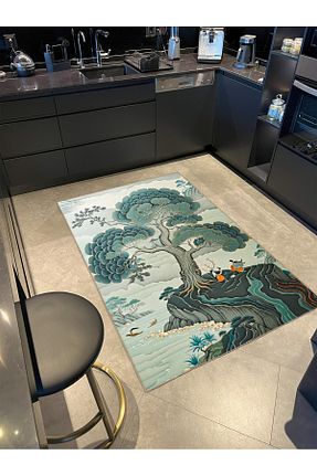 فرش رنگی قابل شستشو Rugs Modern Halı - کد 861570417