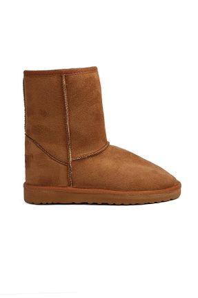 بوت / نیم بوت قهوه ای زنانه چرم مصنوعی Pierre Cardin - کد 363659899