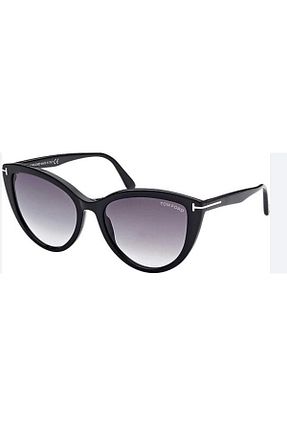 عینک آفتابی طوسی زنانه UV400 Tom Ford - کد 875236888