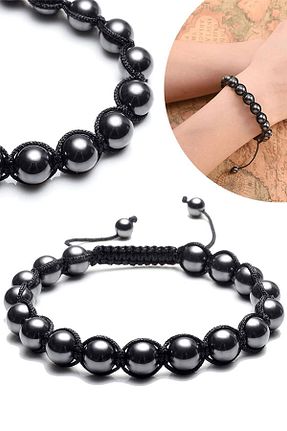 دستبند جواهر رنگی زنانه سنگ طبیعی Tesbih Atölyesi - کد 311673627